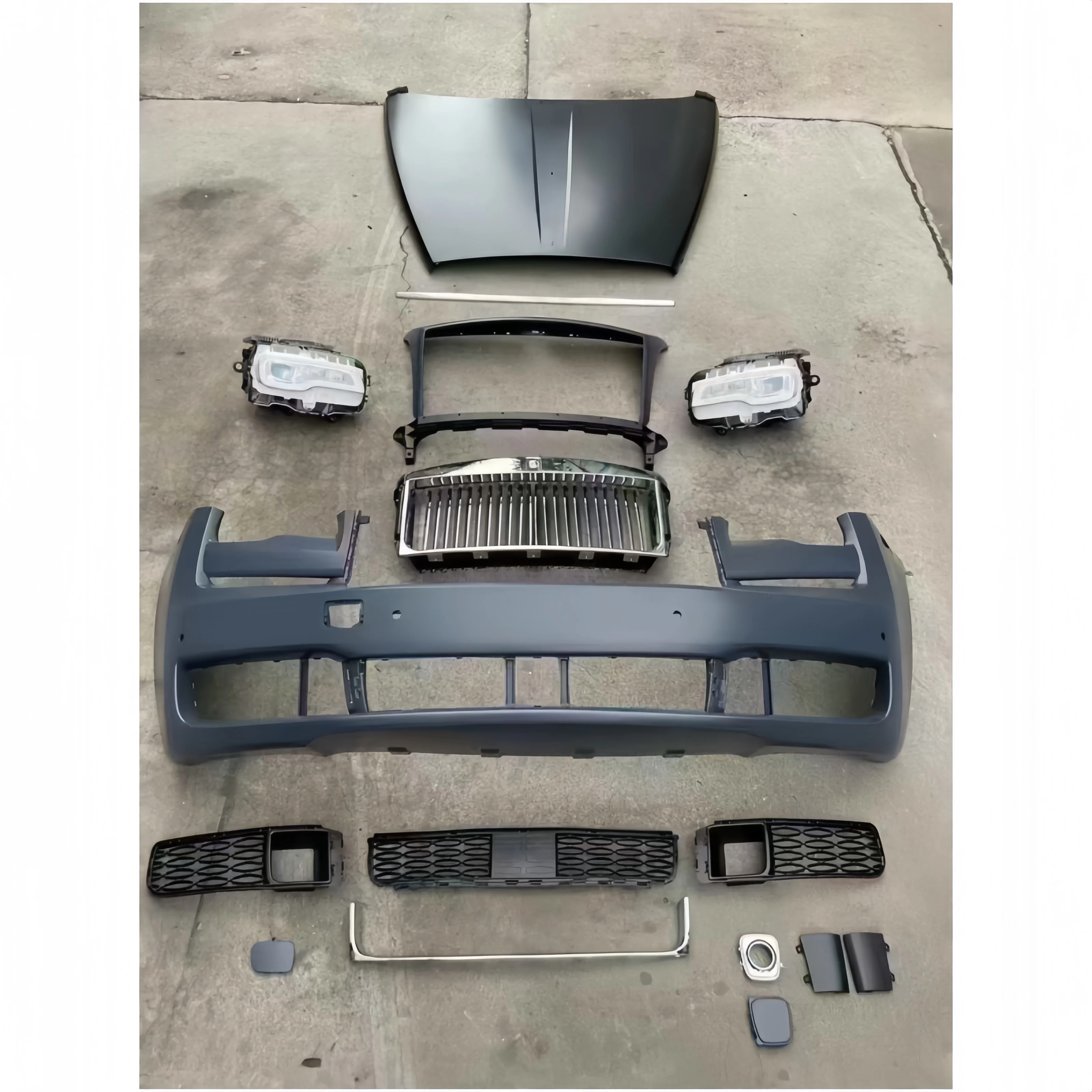 Hot selling： Ghost 1st Generation LED Headlights Body Kit Upgrade 2010-2014 to 2020 New Condition 24V Voltage