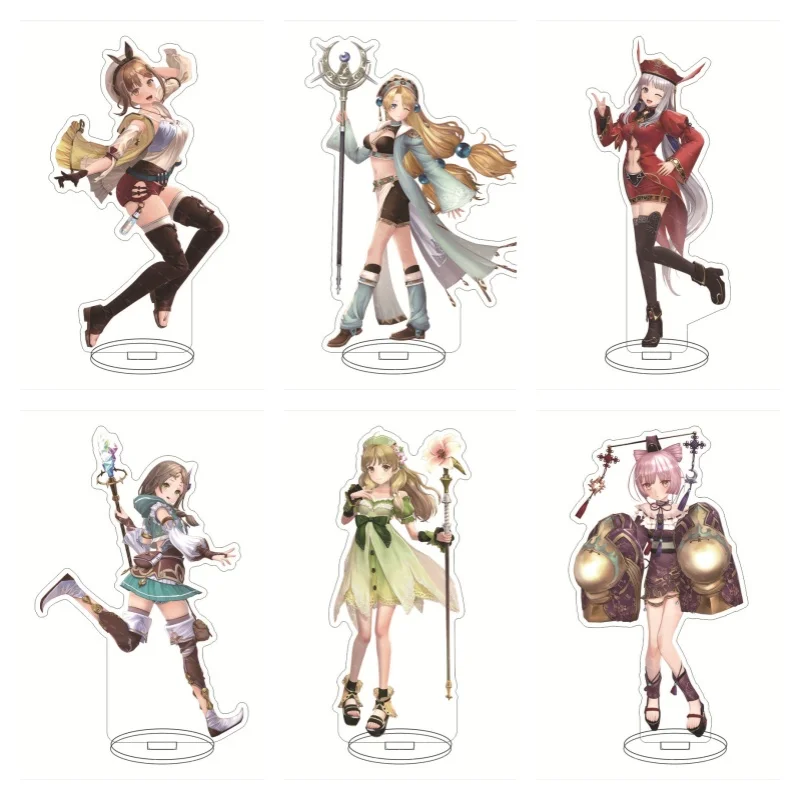 Anime Atelier Ryza：Ever Darkness&the Secret Hideout with Bonus Figures Reisalin Stout Acrylic Stand Model Fans Christmas Gifts