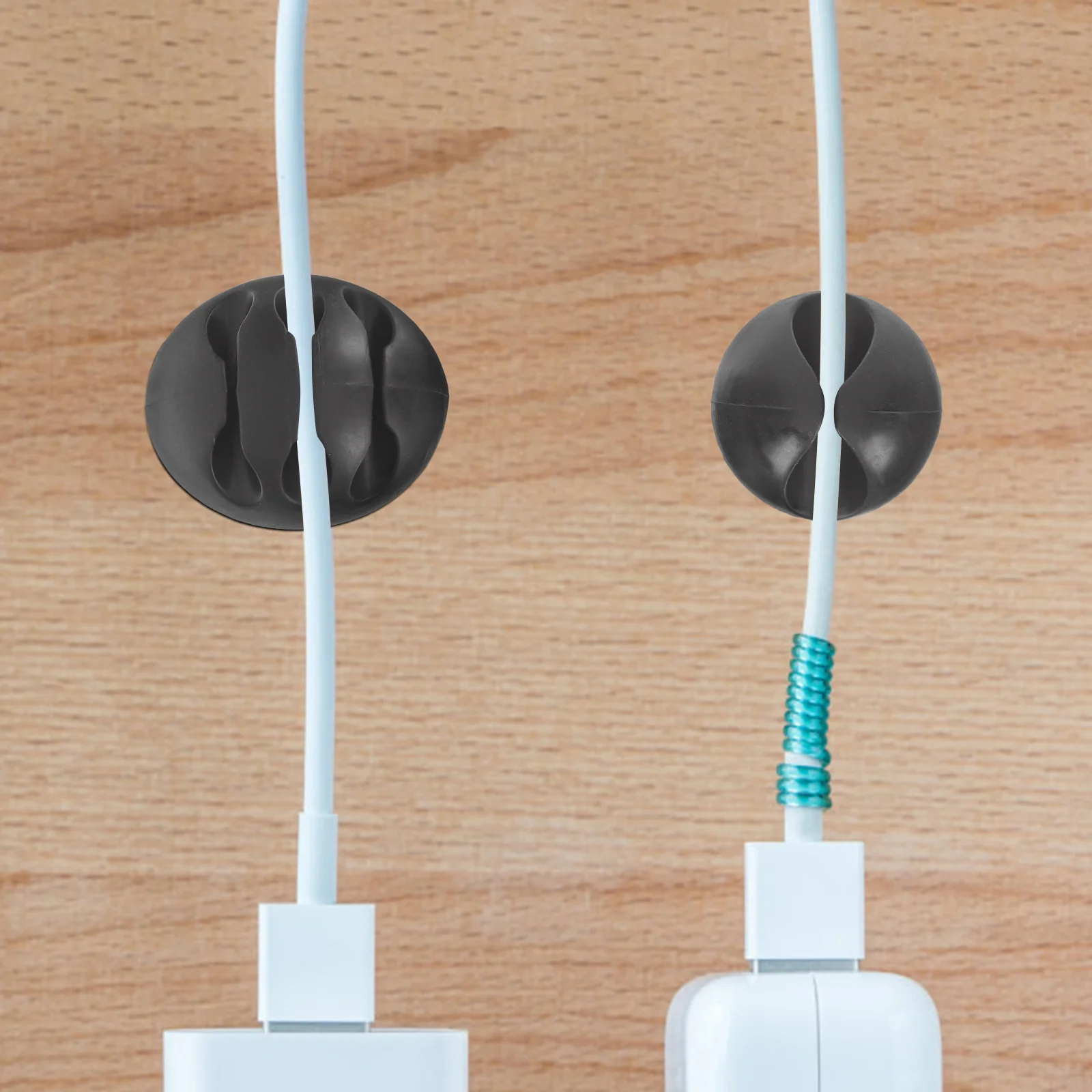 

16Pcs Household Cable Organizer Portable Wire Holder Convenient Cord Keeper Desk Wire Management USB Cable Wraps Home