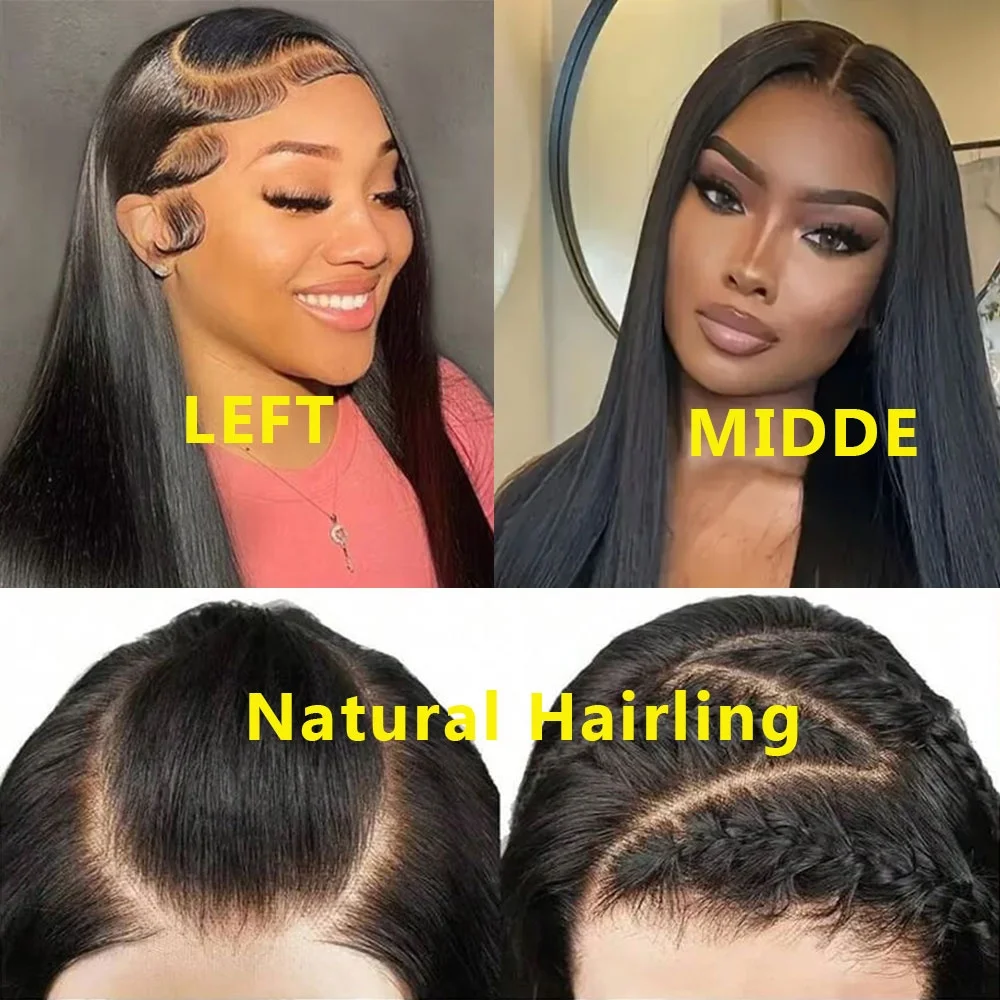 Прямые передние парики на сетке 13 х6, человеческие волосы плотностью 200, прозрачные на сетке, естественного цвета, предварительно выщипанные передние парики, человеческие волосы для женщин