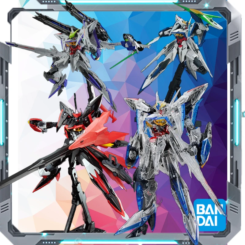 

Bandai Original GUNDAM MG REGULAR EDITION MG215 ECLIPSE GUNDAM THOR GEAR Anime Action Figure Assembly Model Toys Collectible M