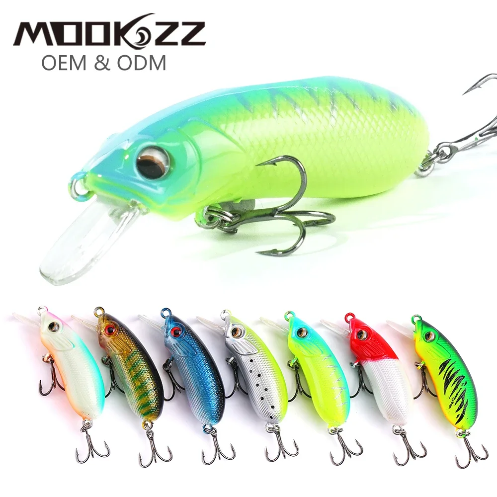 MOOKZZ Floating Fishing Lure Minnow Crank Bait