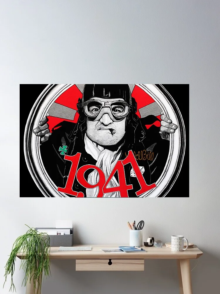 

1941 Movie, Art Print Canvas Poster, Living Room Decor, Home Wall Picture