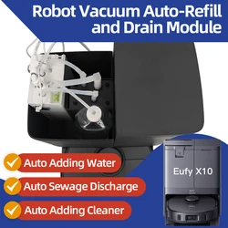 Eufy X10 Robot Vacuum Water Change Kit Auto Water Refill and Drain water hookup kit accessories module