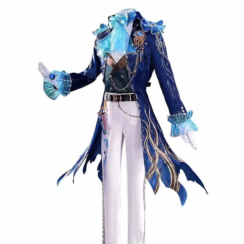 Compositor Cosplay juego Identity V Frederick Kreiburg Anime hombres guapo disfraz ropa de juego de rol traje de fiesta de Halloween preventa