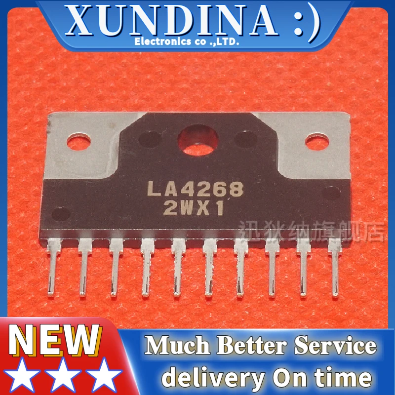 5PCS LA4268 SIP-10 new and original IC