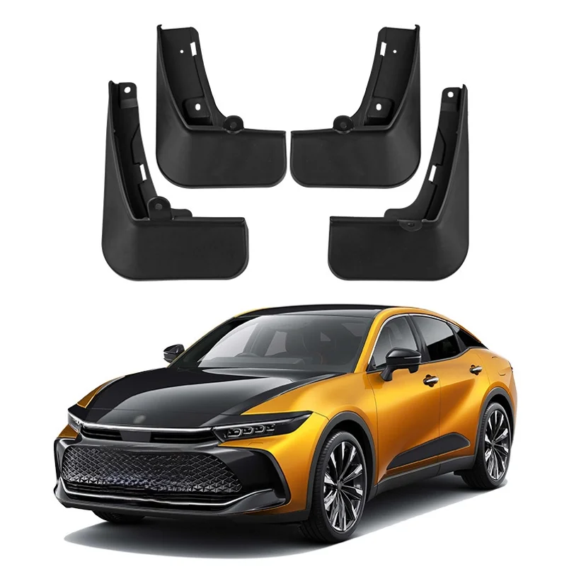 Car Mud Flaps Mud Guards Front Rear Fender Splash Guards Fits For Toyota Crown 2023 Auto Exterior Replacement Accessories