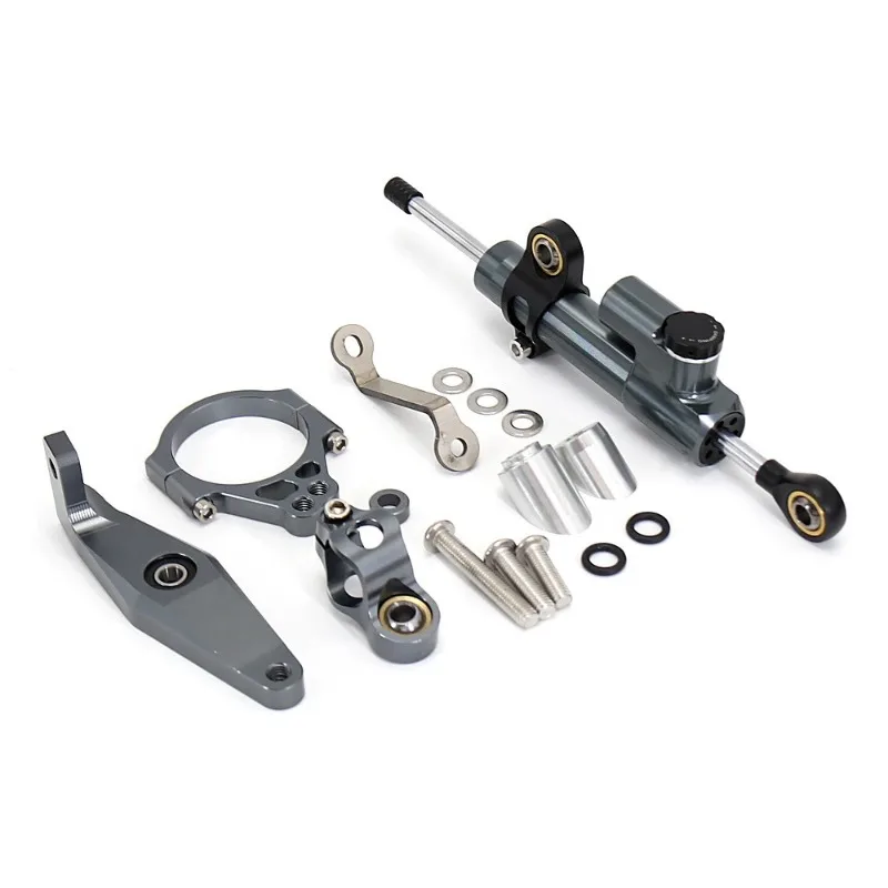 

Motorcycle modification accessories Yamaha MT-09 SP 2021-Steering stability shock absorber bracket titanium ruler damper
