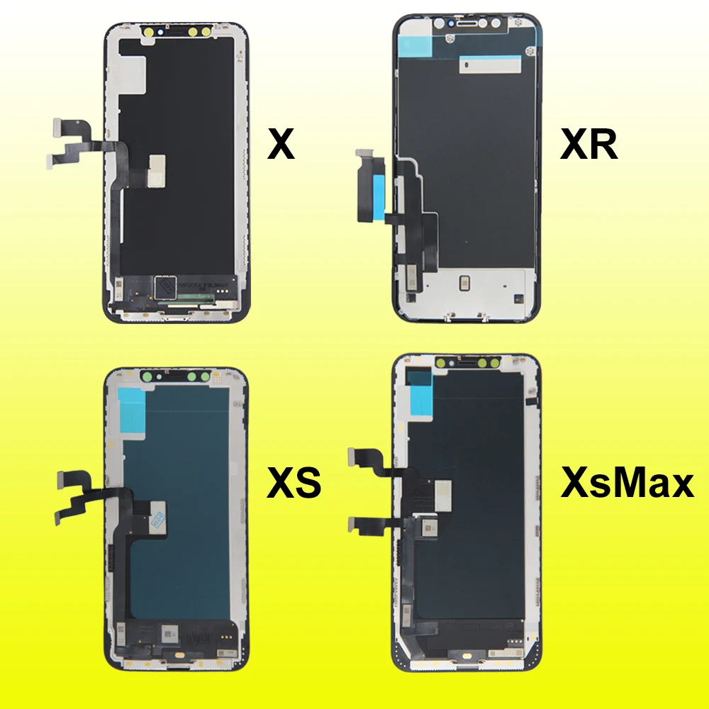Für iPhone X XR XS Max LCD-Bildschirm-Ersatz-Display Touchscreen-Digitizer-Baugruppe 3D Touch Hohe Helligkeit Direkt vom Hersteller – Detail 6