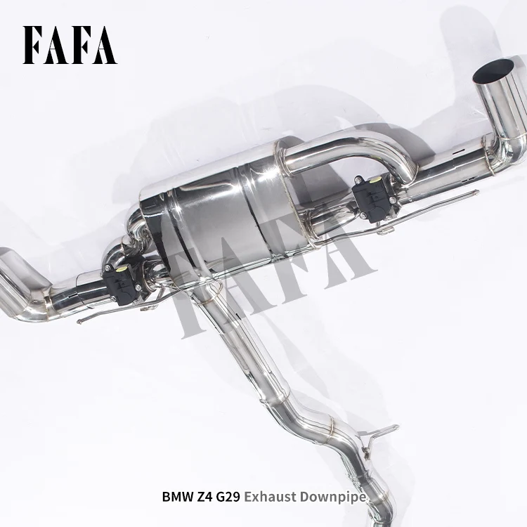 For  Z4 G29 Car Exhaust System Middle Tail Section Electronic Valve Muffler Exhaust High Performance Catback Exhaust Pipe