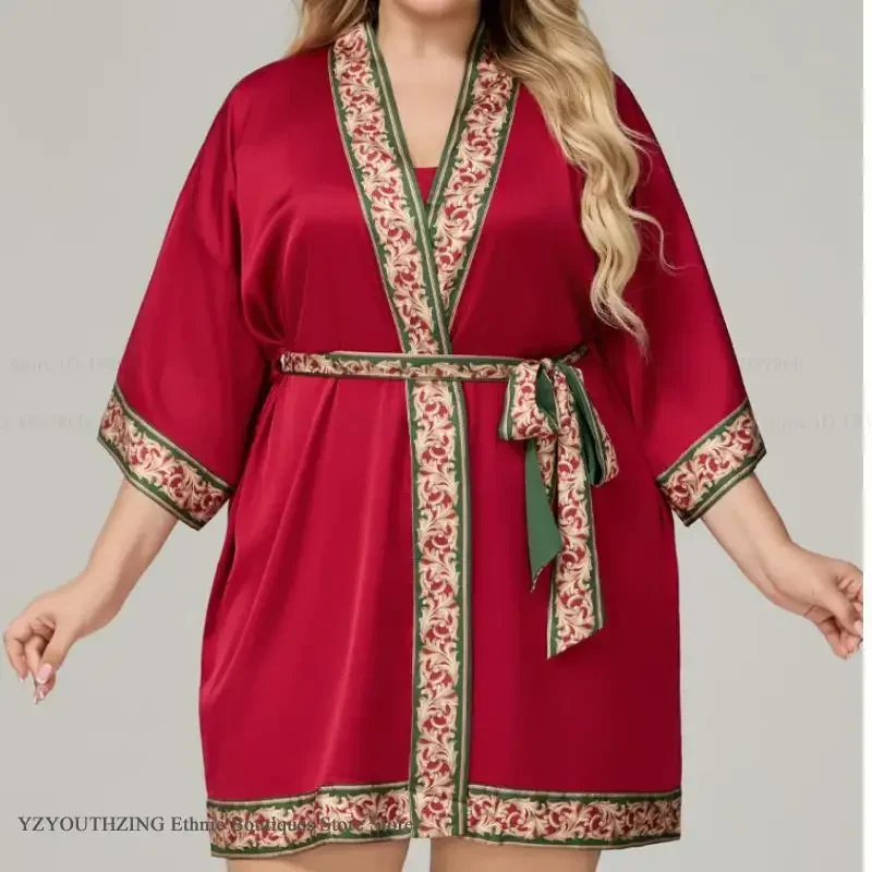 

Женская одежда больших размеров для отдыха, сексуальная одежда для сна из ледяного шелка, халат, домашнее платье, ночная рубашка, новая летняя ночная рубашка, свободный халат в стиле барокко