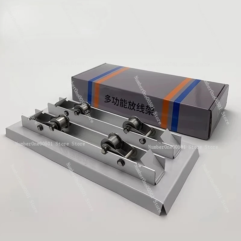 

Миниатюрная горизонтальная портативная стойка для намотки и размотки оптоволоконного кабеля, экономящая трудозатраты