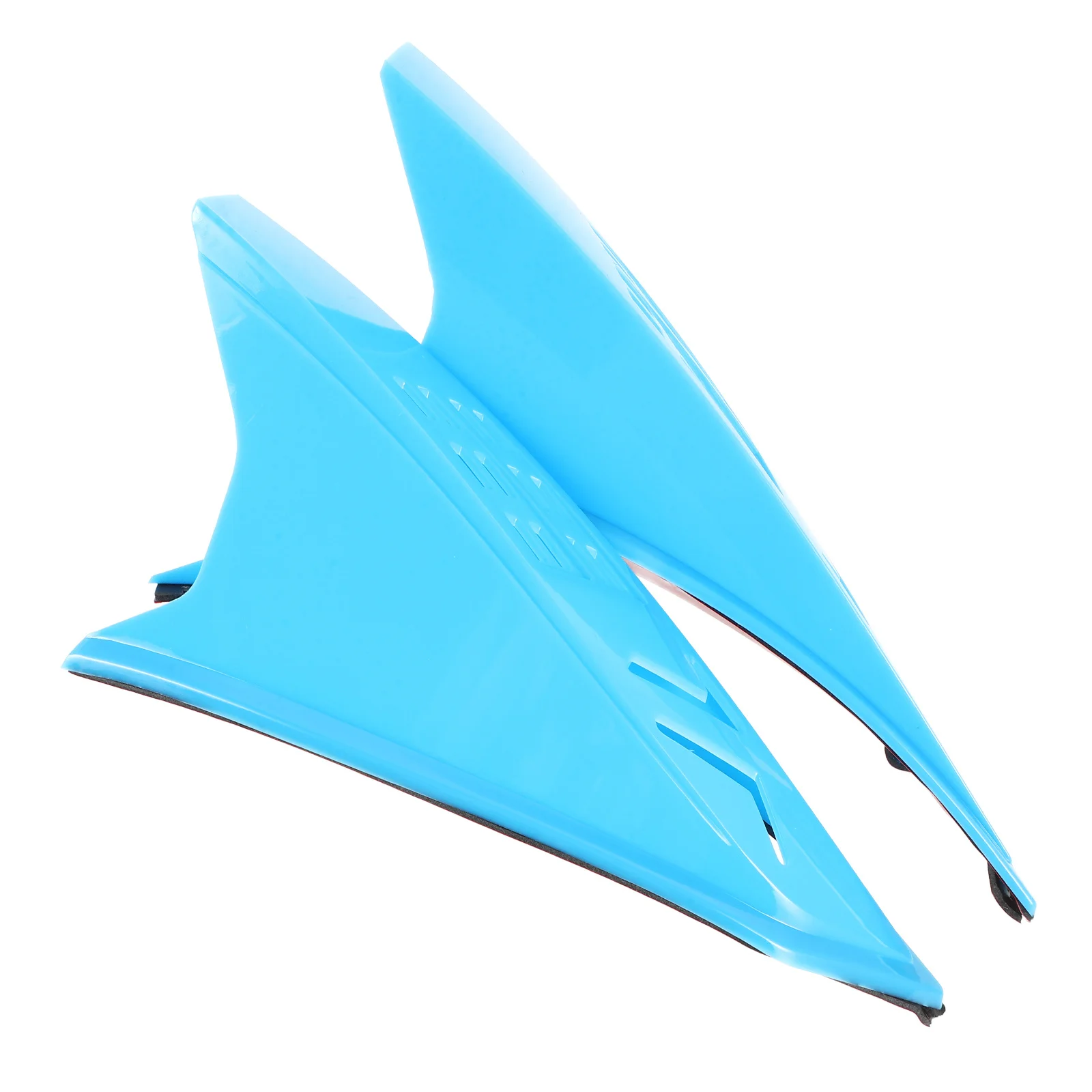 

1Pair Motorcycle Horns Unique Aerodynamic Design Easy Install Removable Accessories for Better Wind Resistance