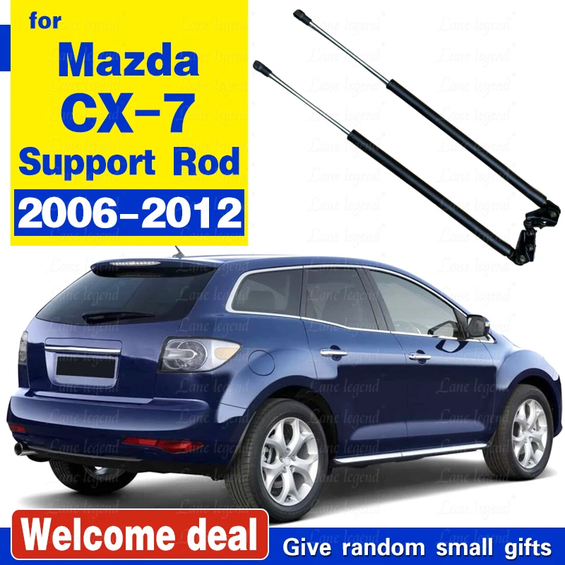 

Поршни задней двери багажника для Mazda CX-7 CX7 2006-2012 внедорожника, демпферы багажника, газовые стойки, амортизатор, поддержка гидравлического стержня