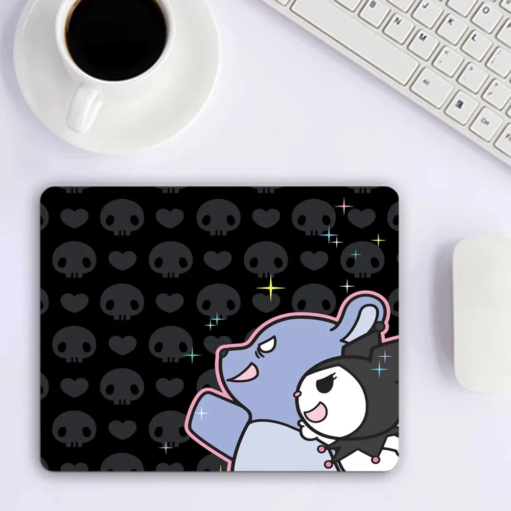 Kuromi Kawaii Mousepad Mousepad Game Pc Accessories Overlock MouseMat Computer Desk Mat