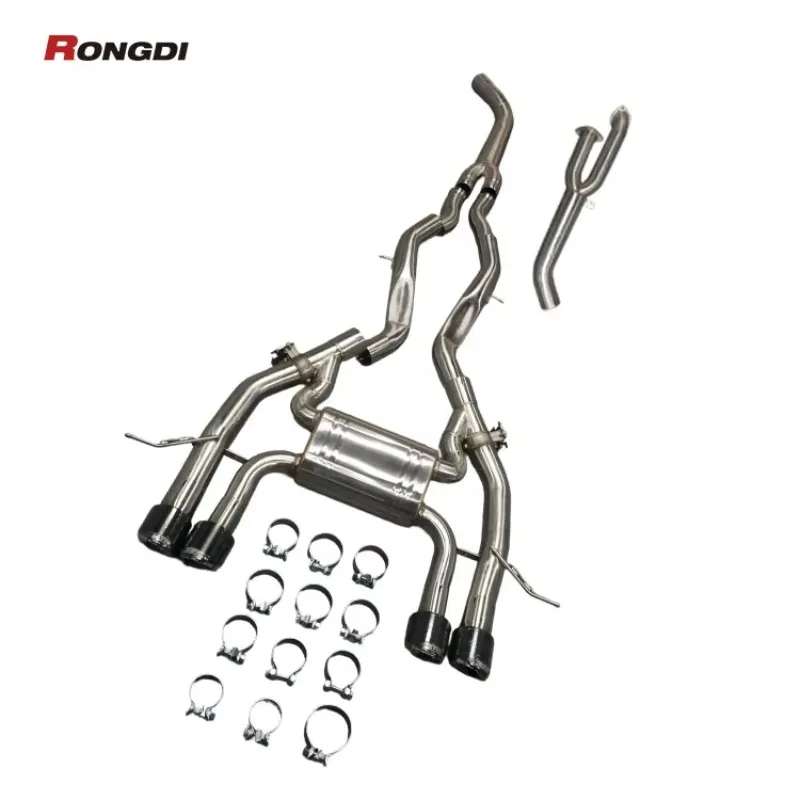 

Modification High Performance Stainless Steel Exhaust Catback for M3 M4 G80 G82 Muffler With Valve Auto Tuning Pipe Parts