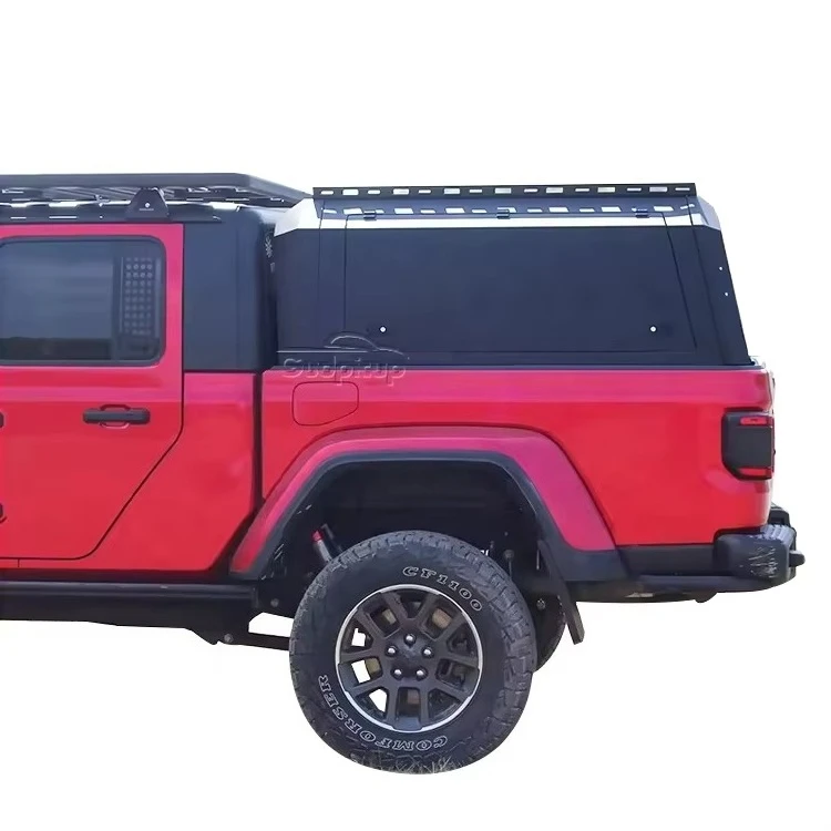

Benext Custom Dual Cab Ute Hard Top Canopy Camper Pickup for Tundra Gladiator & Hilux Truck Models