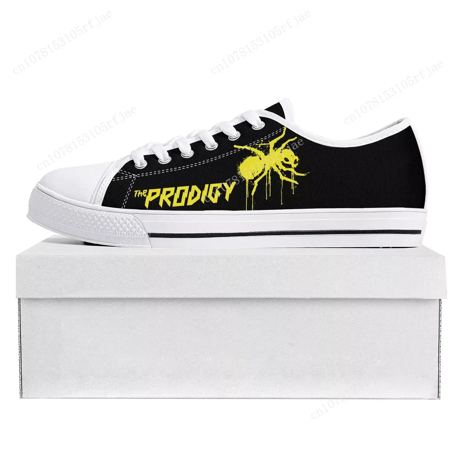 

The Prodigy Rock Band Low Top High Quality Sneakers Mens Womens Teenager Canvas Sneaker Prode Casual Couple Shoes Custom Shoe