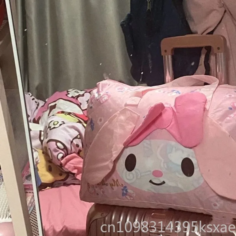  Portable Folding Luggage Travel Bag for Carry on Luggage Women Girl Lightweight Durable Crossbody Bag Handbag