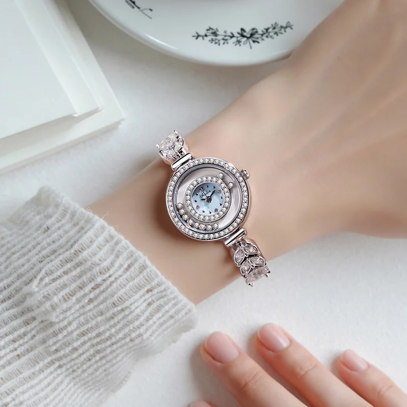 Top Brands Ladies Watches Steel Bracelet Water Resistant Diamond Wristwatches Female Gifts Fashion Designer Women Wristwatches