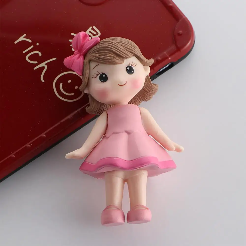 Sweet Girls Cute Cake Decorations Love Creative Figurine Kids Gifts Little Princess Birthday Party Accessories