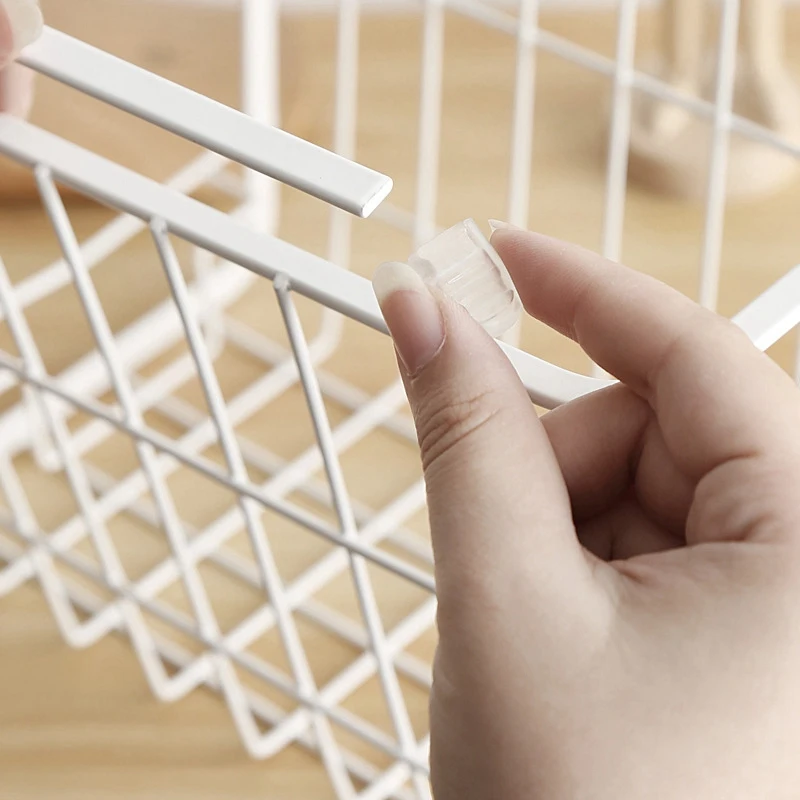 2 PCS Wardrobe Storage Rack Hanging Basket Under Clapboard Kitchen Cabinet Shelf