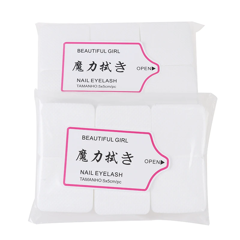 Lingettes pour Nail Art non pelucheuses, tampon en papier, outil de dissolvant de vernis à ongles en coton, 300/540 pièces