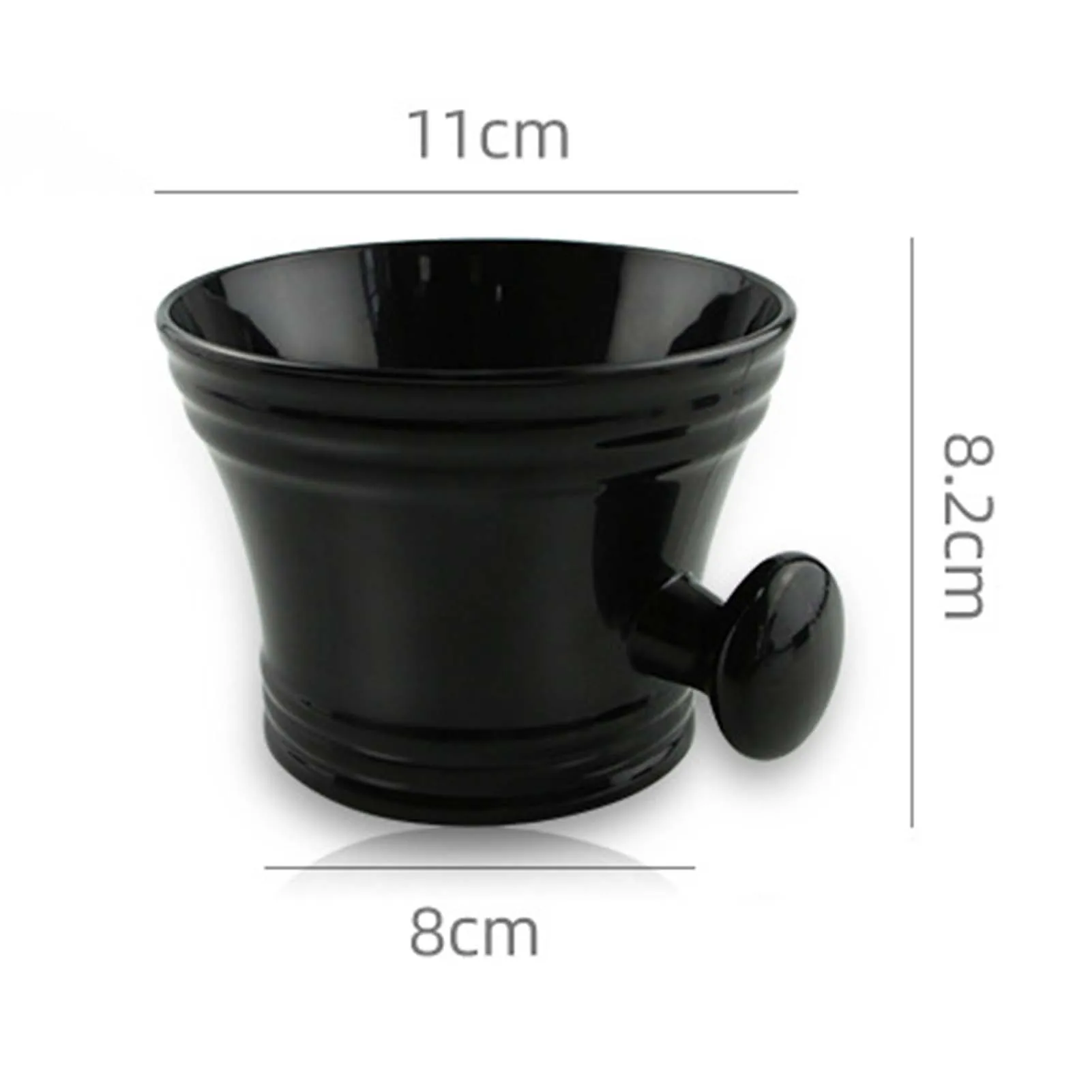 Black Shaving Bowl Foam Shaving Soaps Cream Cup Shaving Supplies