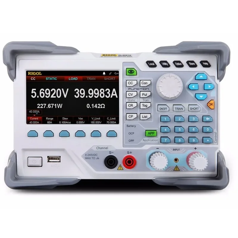 Rigol DL3021A Programmable DC Electronic Load (Single Channel, 150V/40A/30kHz 200W) with High Resolution