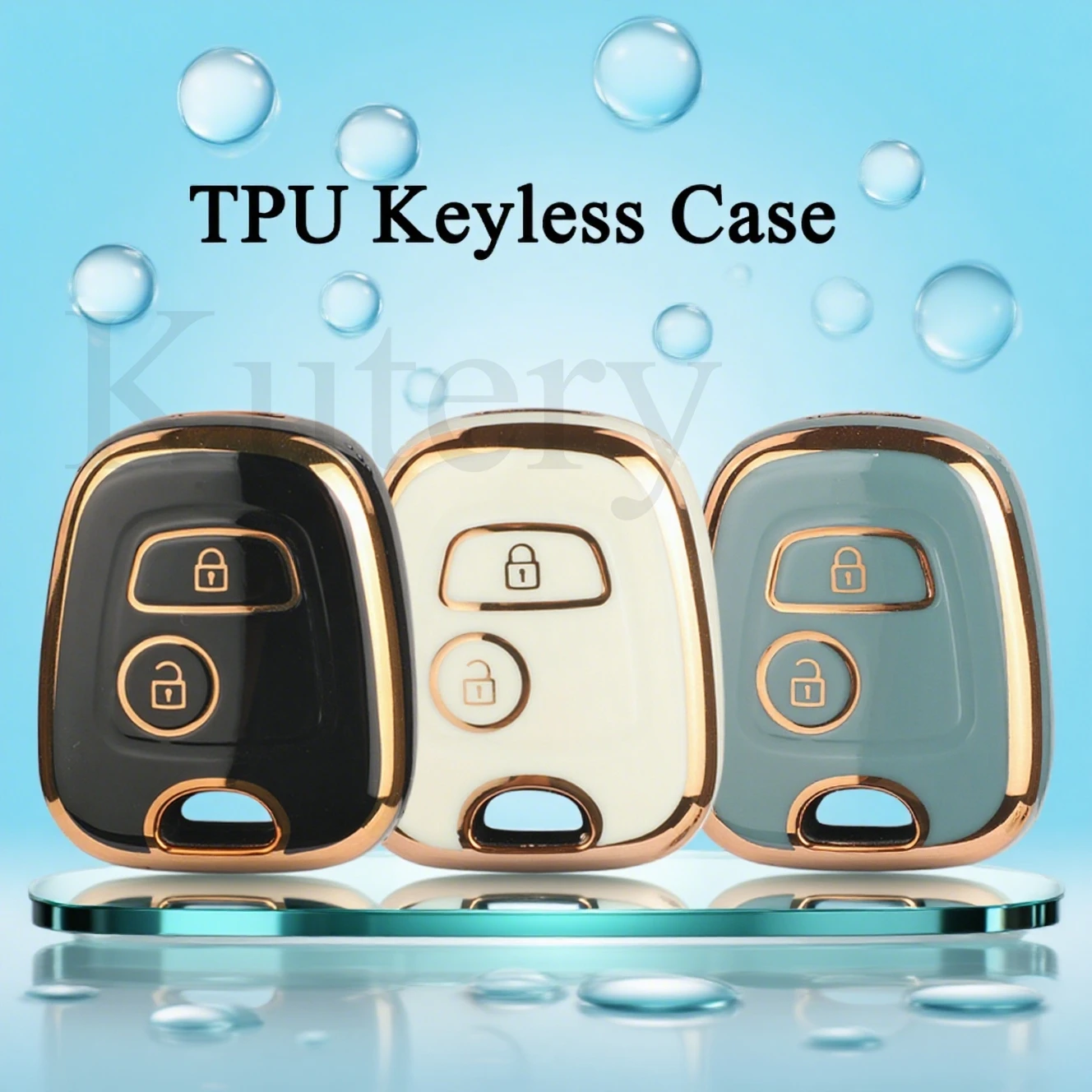 Jingyuqin 2BTN Weiche TPU Remote Key Fall Für Peugeot 106 107 206 207 307 Für Citroen C1 C2 C3 C4 XSARA PICASSO Für Toyota AYGO