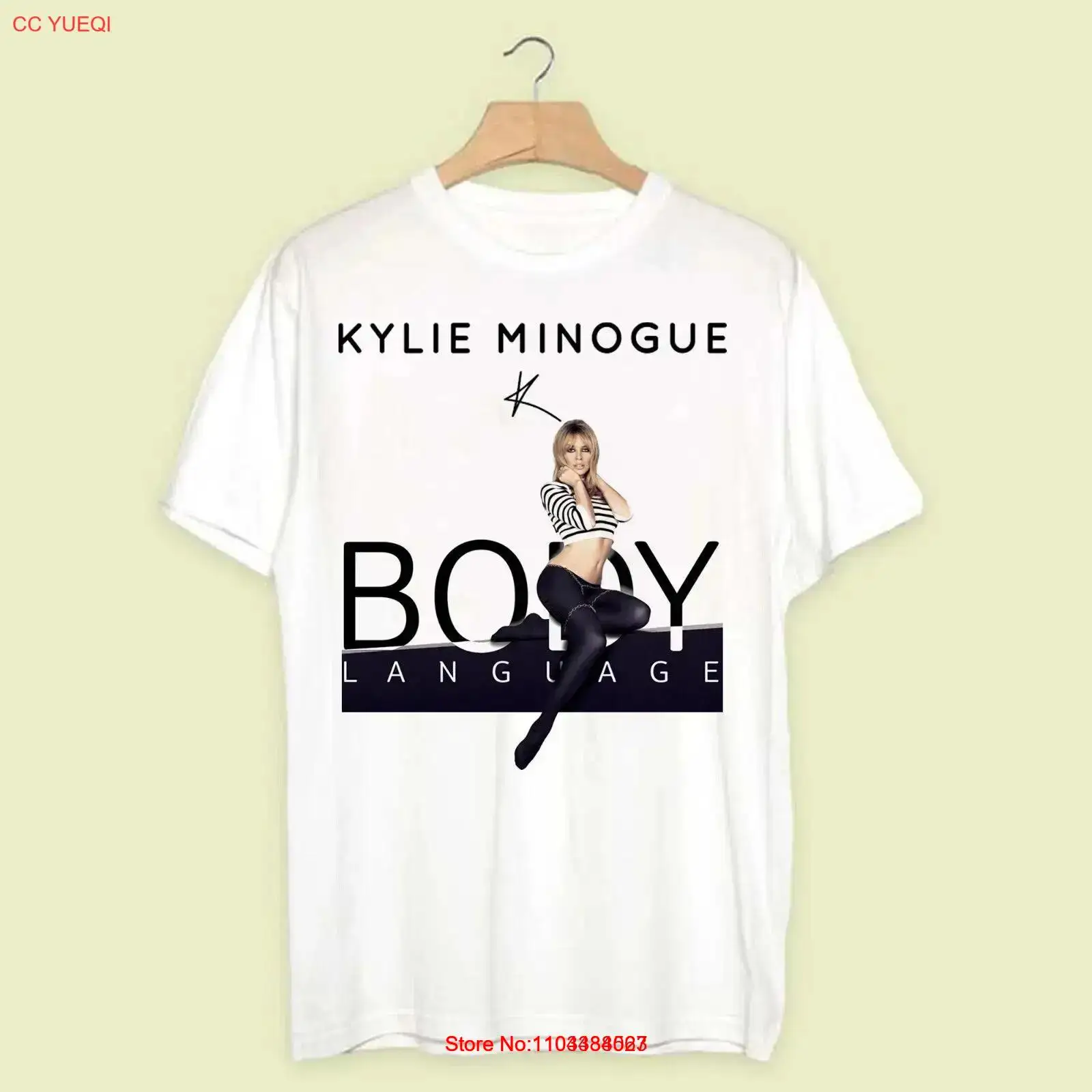 New Rare Kylie Minogue album Family Men All Size T Shirt Q978 long or short sleeves