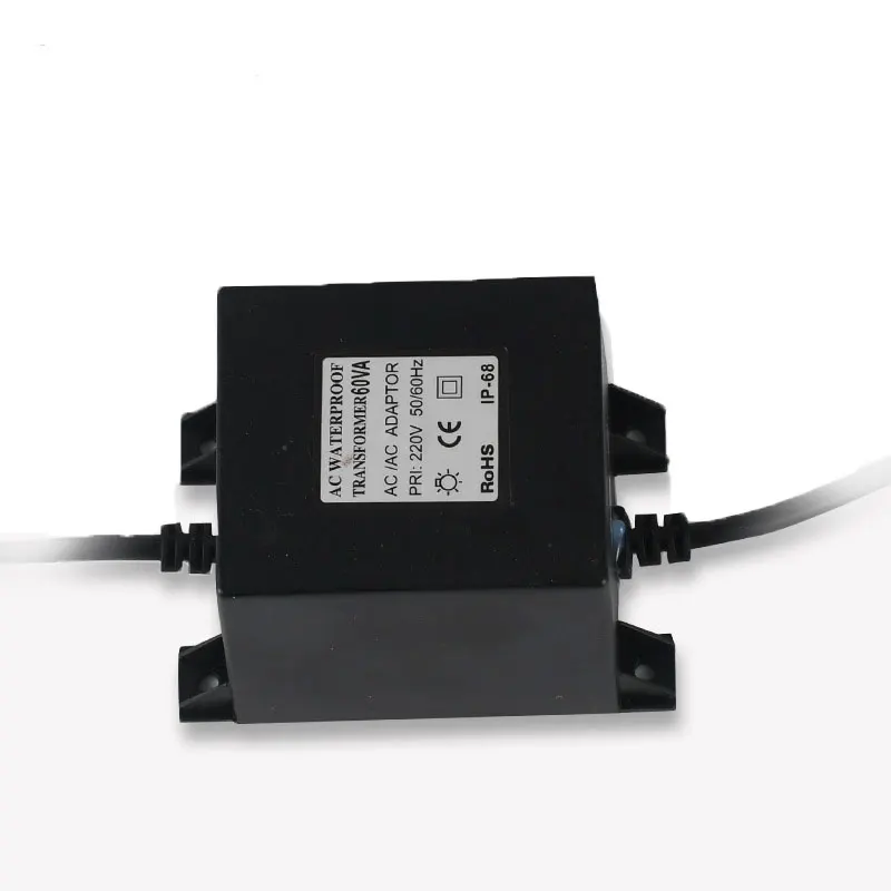 LED Waterproof Transformer Provides Pool Light Underwater Light 220v Transformer AC24v 12v AC Potting DC Transformer Ring Contro