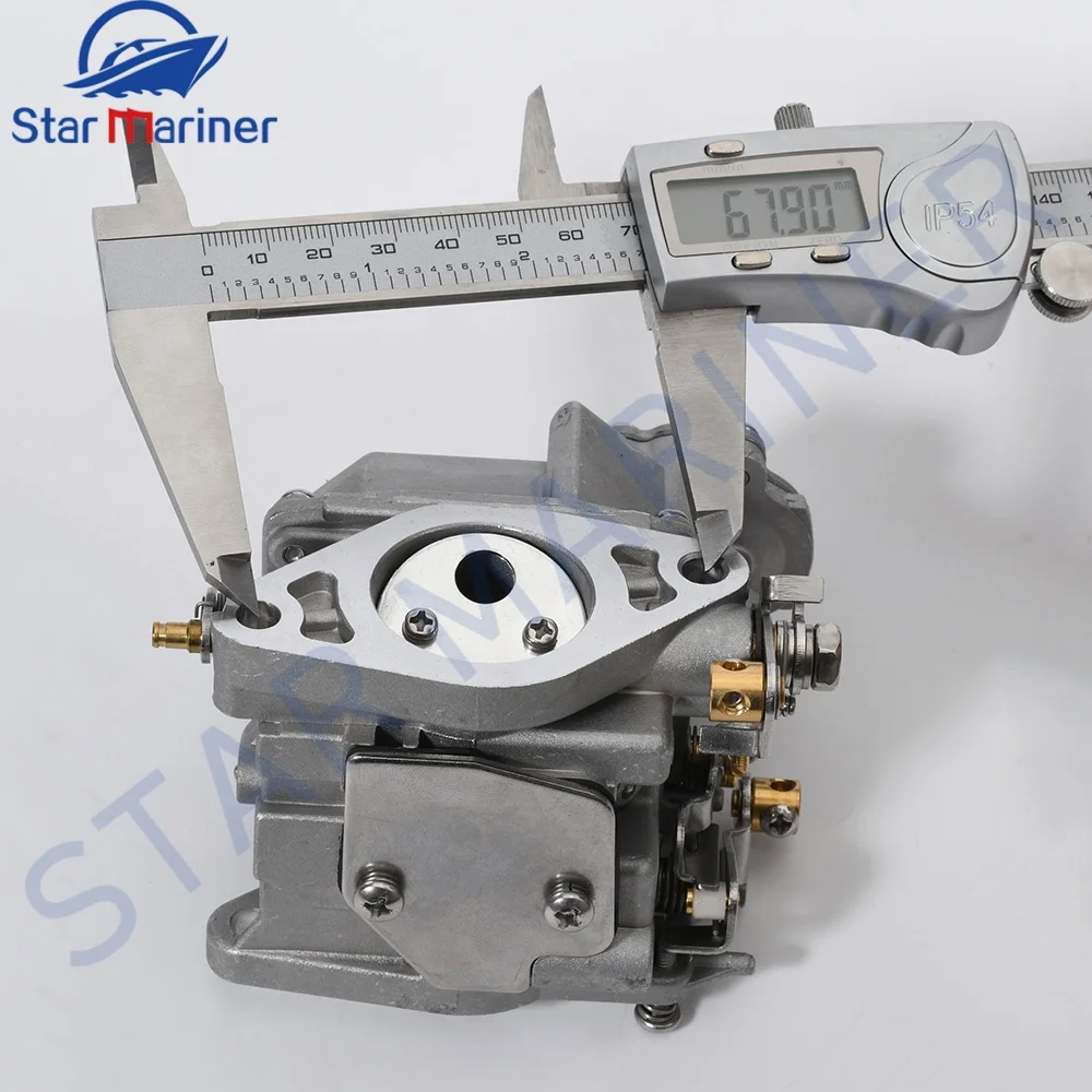 66M-14301-10 Carburetor Electric Start For Yamaha Outboard Motor 15HP F15 4 Stroke 66M-14301-11-00 66M-14301-12 66M-14301-10