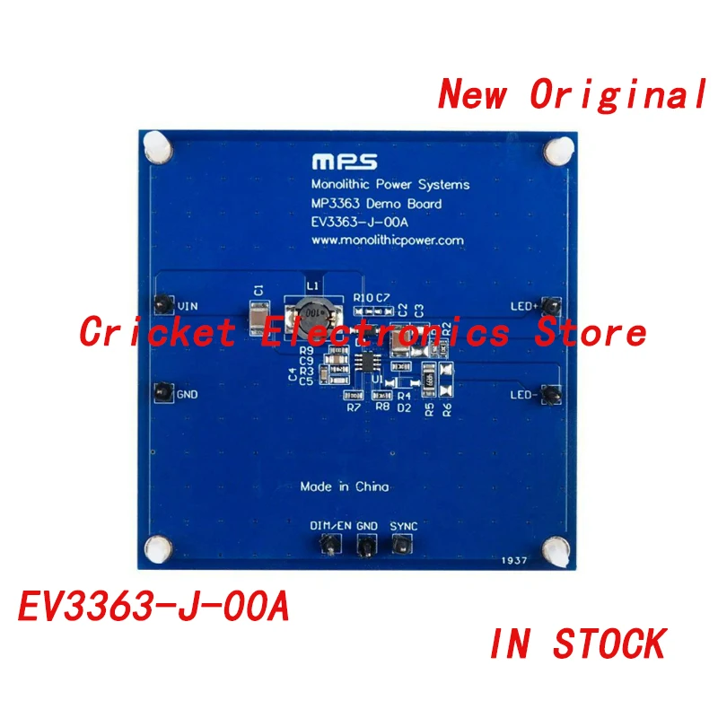 

Avada Tech EV3363-J-00A Evaluation board for MP3363, an LED lighting development tool