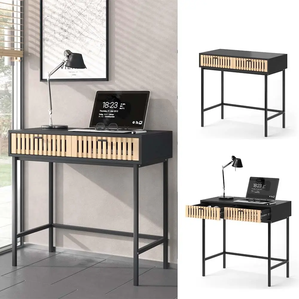 !@Combohome Wooden Hot Selling Computer Table Study Desk Made of Bamboo on the Office