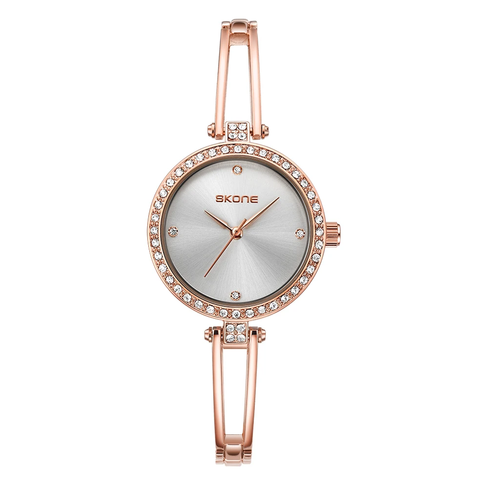 SKONE A niche light luxury mini bracelet watch with exquisite simplicity high-end feel and a starry sky women's watch
