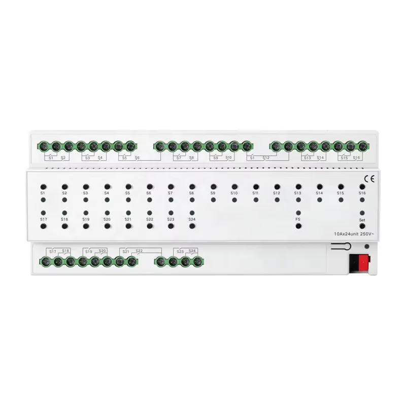 

Беспроводной модуль-реле Tuya Zigbee WiFi на 24 канала, 12В DC, 10А, для управления освещением, электронный, Smart Life