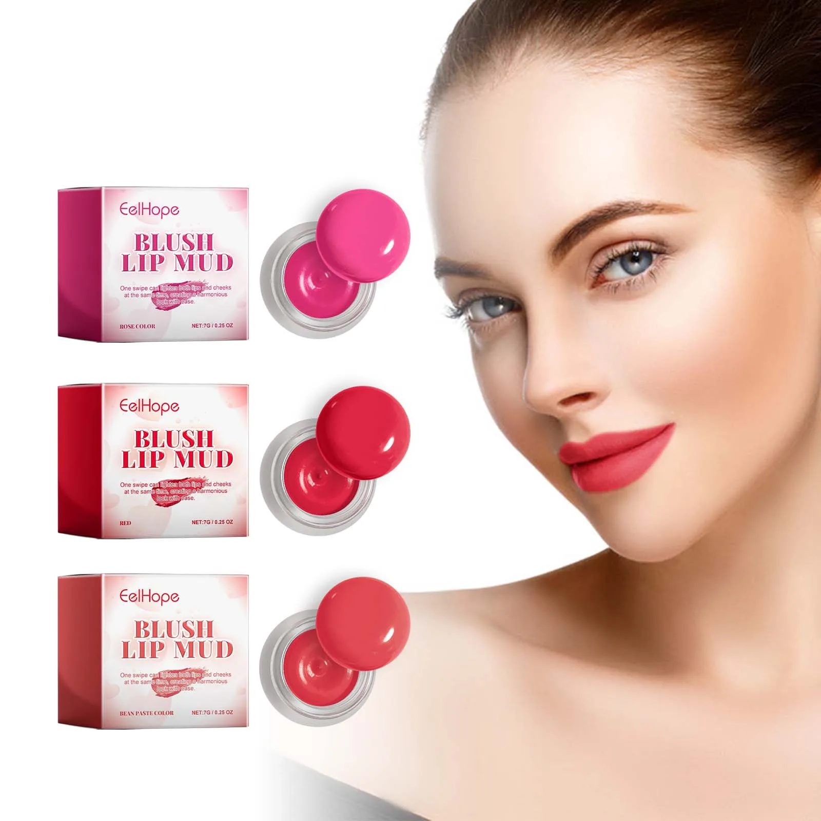Eelhope Blush & Lip Gloss Is A Lightweight, Fitting, Velvety Matte Multi-Purpose Contouring Blush-image