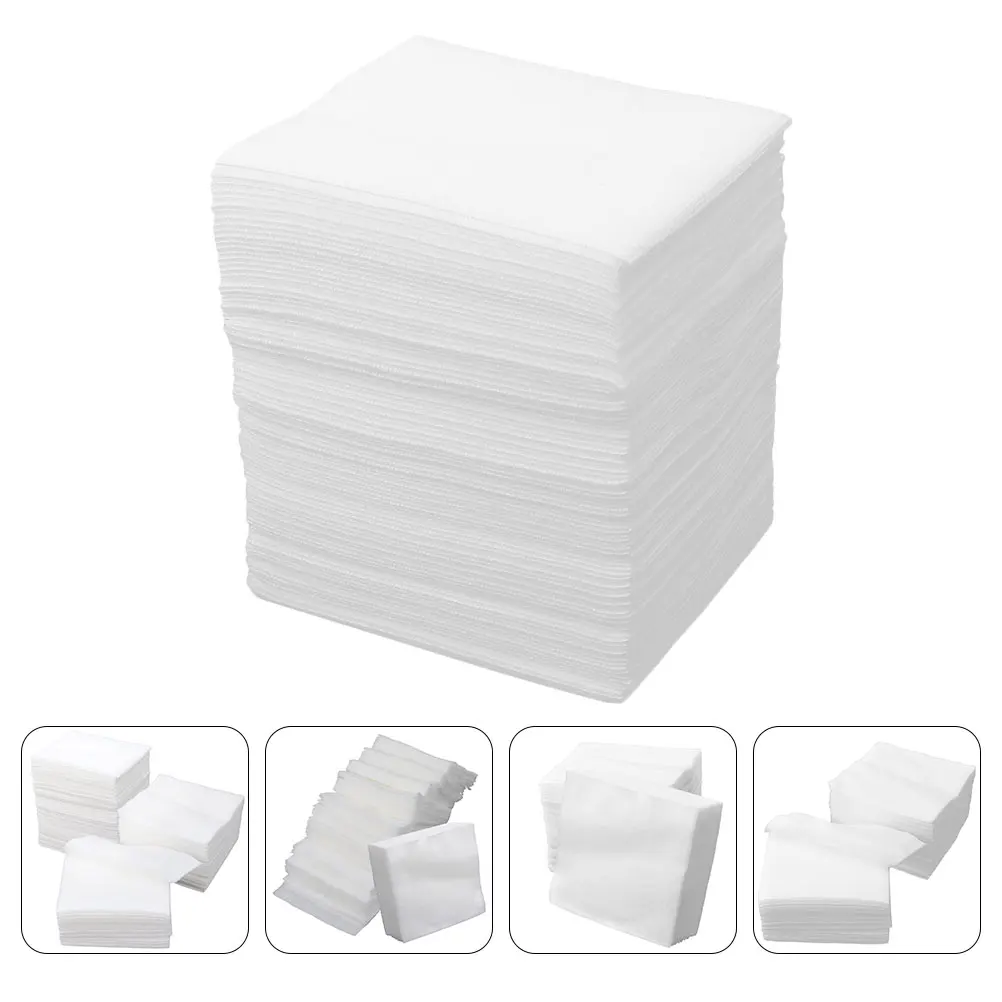 300 個不織布フェイスクリーナーパッド安全長期使用クイック無痛クリーンフェイスクリーナーパッドメイクアップクリーニングツール