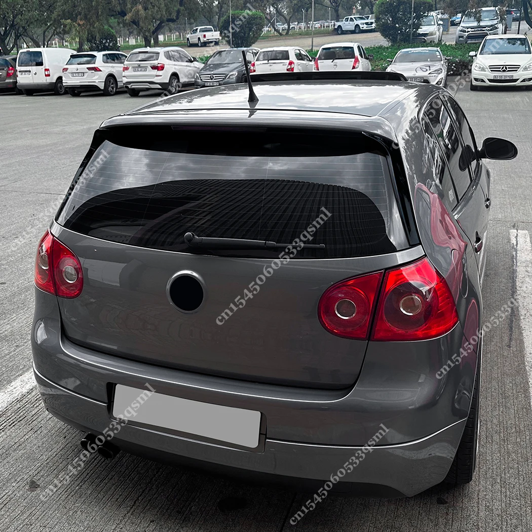 

Для VW Volkswagen Golf 5 MK5 хэтчбек R32 GTI 2006-2009 Rea спойлер багажника боковое крыло отделка наклейки сплиттер обвесы комплекты тюнинг