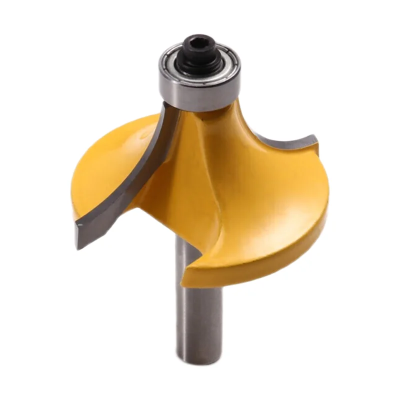 ABKP-8Mm Shank Handle เส้นผ่านศูนย์กลาง 44 มม.เครื่องตัดเนื้อเครื่องตัดไม้เครื่องตัด Chamfering Arc เครื่องตัดขอบ Trimmer หัว