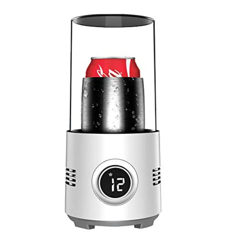 

Cup Cooler-Coffee Warmer Desktop 2IN1 60°C- 2°C Coffee Tea Drinks Mug Warmer Cooler Desktop Heating and Cooling Beverage Plate