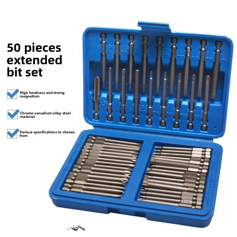 

Пакетный набор электрических отверток, отвертка, отвертка, коническая режущая головка, пакетный набор винтов специальной формы, крест с одним словом