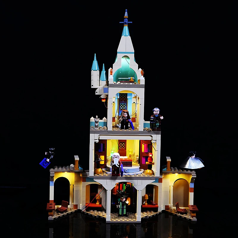 Kit de luz LED Premium DIY para Lego 76402 (solo luz LED, sin modelo de bloques) Ilumina sus creaciones