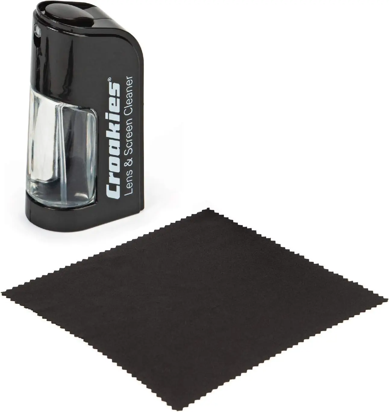 All-in-One Lens Cleaning Travel Kit with Pump & Microfiber Cloth, Natural Eyewear Cleaner