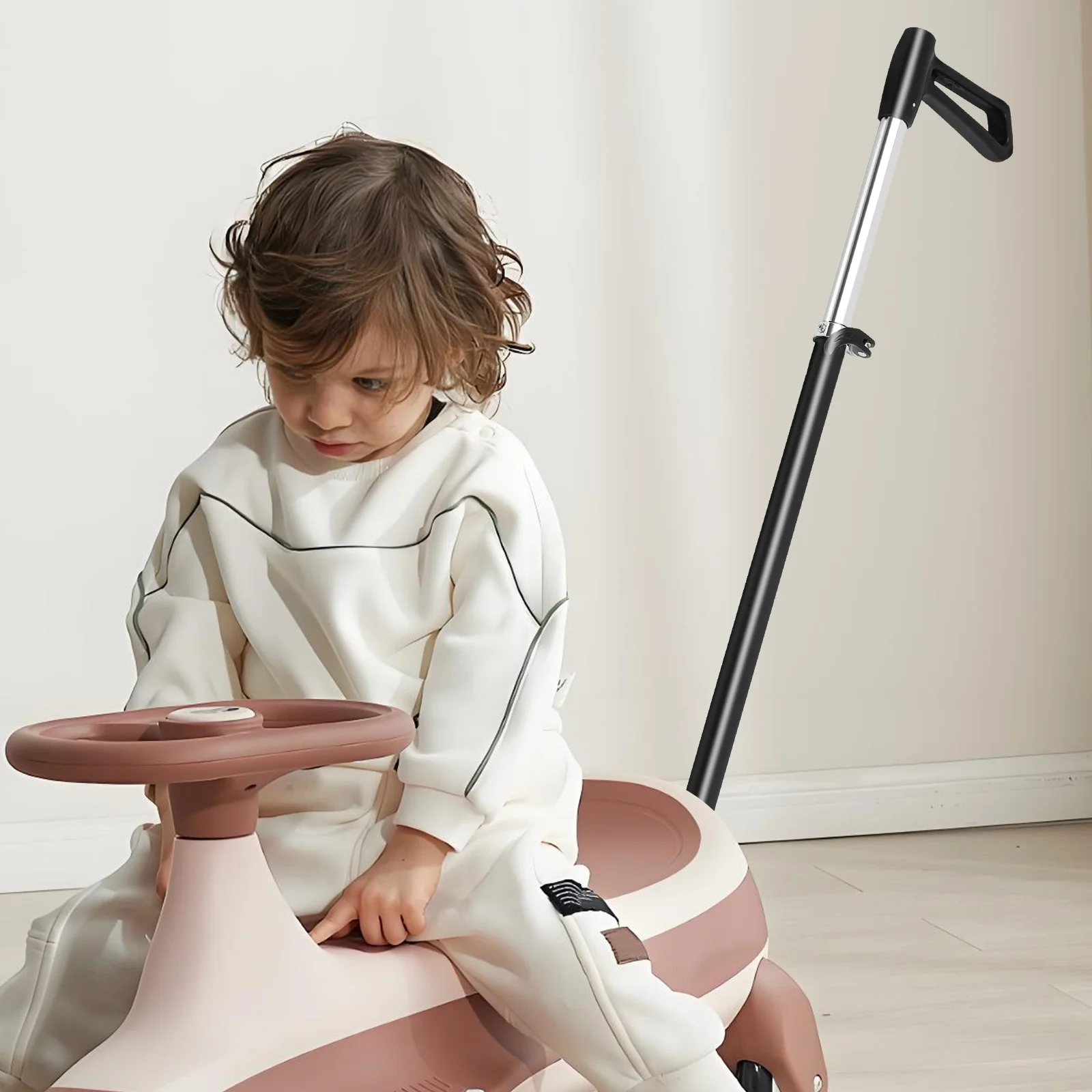 

Baby Stroller Push Handle Quick Release Replacement Stable Push Car Handle Replacement for Infant Toddler Stroller Accessories