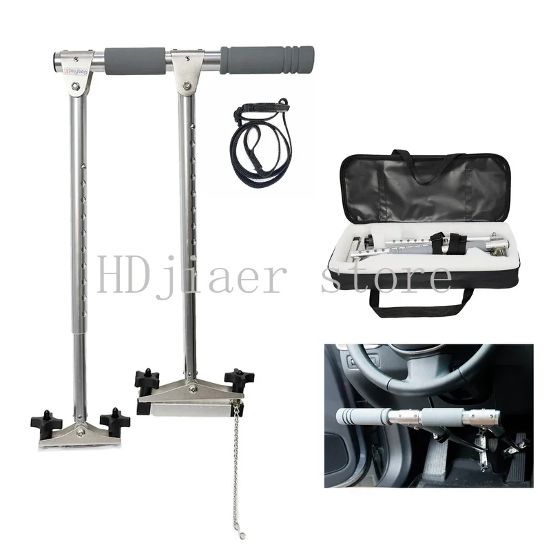 

Adjustable Disabled Driving Aid - Hand Controls for Handicap Drivers, Easy Installation + Custom Bag