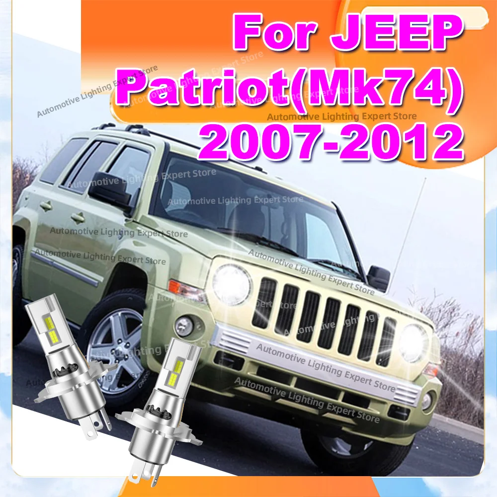 

LED 30000LM Car Headlight Bulbs Canbus Lights 6000K For JEEP PATRIOT MK74 2007 2008 2009 2010 2011 2012