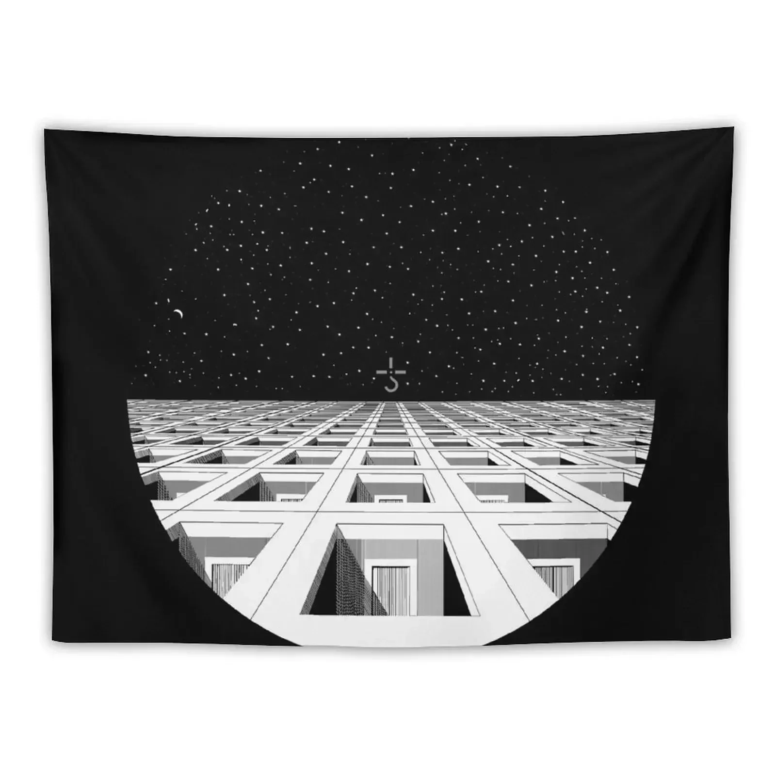 Blue Oyster Cult Tapestry Wall Mural Room Aesthetic Decor Room Decoration Aesthetic Tapestry