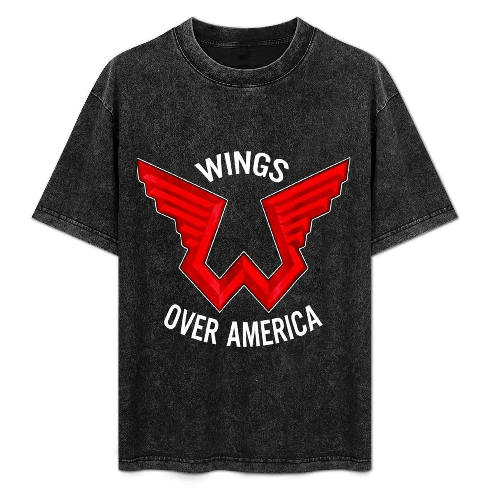 

Paul Coming Tour Wingss 2018 Mccartney Over America Classic T-Shirt Everyday Wear Basic Short Sleeve Top